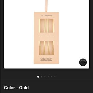 Like New Kristen Ess French Pin Set